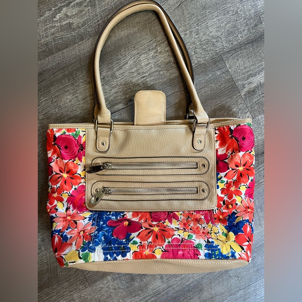 Vibrant Floral Women's Purse